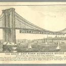 Victorian Trade Card for Lydia Pinkham Compound with East River Bridge