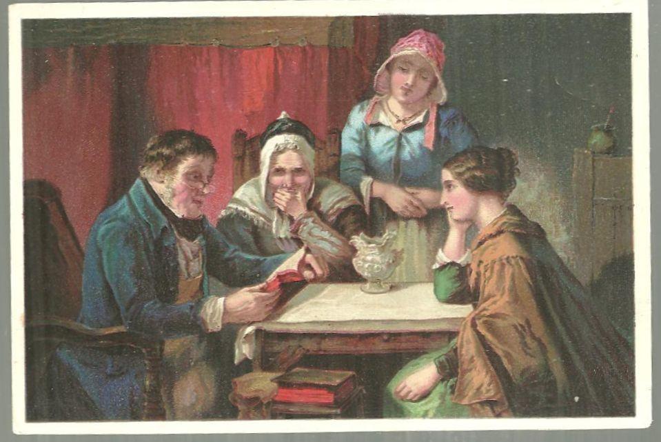 Victorian Trade Card for Dr. D. Jayne's Tonic Vermifuge With Words of Comfort