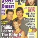 Soap Opera Digest July 17, 2001 Guiding Light, Phillip Learns the Baby is Rick's