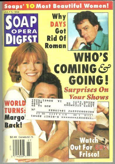 Soap Opera Digest July 5, 1994 Who's Coming and Going on the Cover
