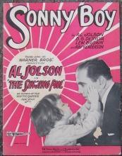 Sonny Boy The Singing Fool Starring Al Jolson 1928 Sheet Music