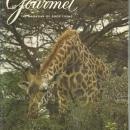 Gourmet Magazine July 1973 Kenya's Nairobi National Park on Cover/Cheese/Poitou