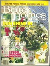 Better Homes and Gardens Magazine July 1990 Summer Bright Decorating/Gardens