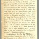 Victorian Trade Card for Hall's Vegetable Sicilian Hair Renewer with Lovely Lady