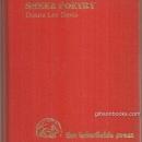 Sheer Poetry a Book of Poems in Three Parts Signed by Donna Lee Davis 1981 1st