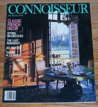Connoisseur Magazine July 1986 San Sebastian Style, Grizzlies, French Decoration