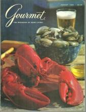 Gourmet Magazine August 1984 Lobster in the Rough/Summer Pasta/Austria/Salads