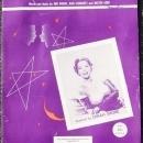 Trust in Me Sung by Dinah Shore 1952 Sheet Music