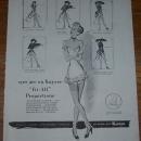 1947 Kayser Fit-All Proportions Nylons Life Magazine Advertisement