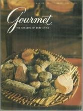 Gourmet Magazine August 1974 Cheese From Alsace/Cold Soups/Eggplant/Buffett