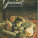 Gourmet Magazine August 1974 Cheese From Alsace/Cold Soups/Eggplant/Buffett