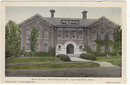 Home Science Hall East Northfield, MA Handcolored Postcard