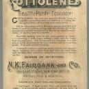 Victorian Trade Card For Fairbank's Cottolene with African American Lady