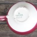 Homer Laughlin Charm Creamer Burgundy/Maroon Color with White