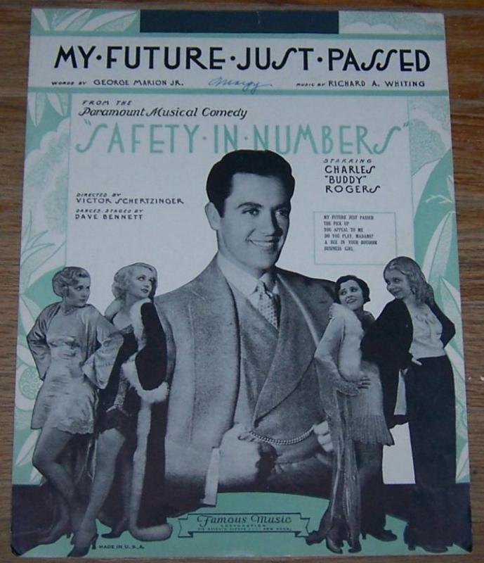 My Future Just Passed from Safety in Numbers starring Charles Buddy Rogers 1930