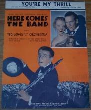 You're My Thrill From Here Comes the Band Starring Virginia Bruce 1935 Music