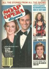 Soap Opera Digest March 2, 1982 Robin Mattson and Tristian Rogers From GH Cover