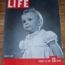 Life Magazine August 14, 1939 Busiest Baby on cover/US Army/Albanians/Gambling