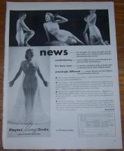 1947 Playtex Living Girdle Life Magazine Advertisement