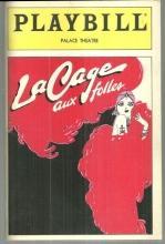 Playbill for La Cage Aux Folles May 1985 Starring George Hearn and Van Johnson