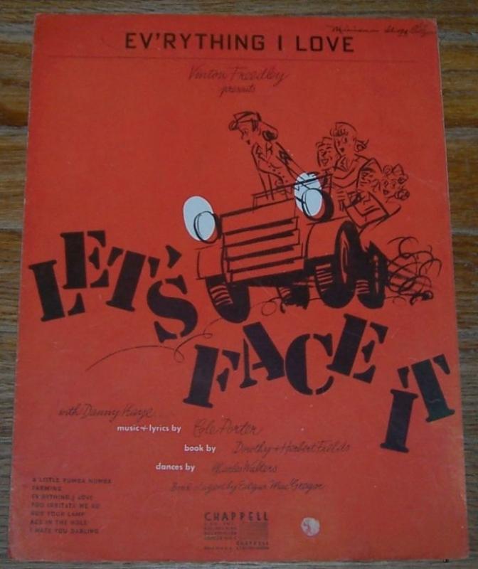 Ev'rything I Love From the Musical Let's Face It starring Danny Kaye