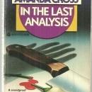 In the Last Analysis by Amanda Cross 1966 Kate Fansler Novel