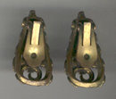 Pair of Vintage Black Clip On Earrings