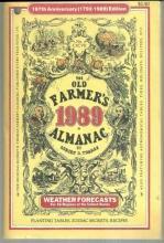 Old Farmer's Almanac for the Year 1989 Weather Forecasts, Planting Tables