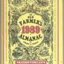 Old Farmer's Almanac for the Year 1989 Weather Forecasts, Planting Tables