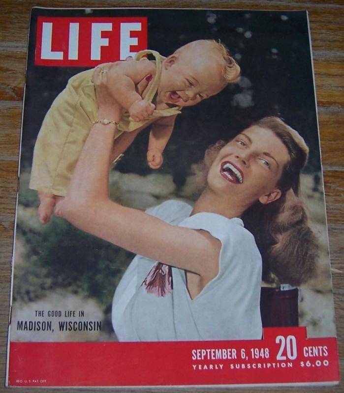 Life Magazine September 6, 1948 The Good Life in Madison, Wisconsin on cover