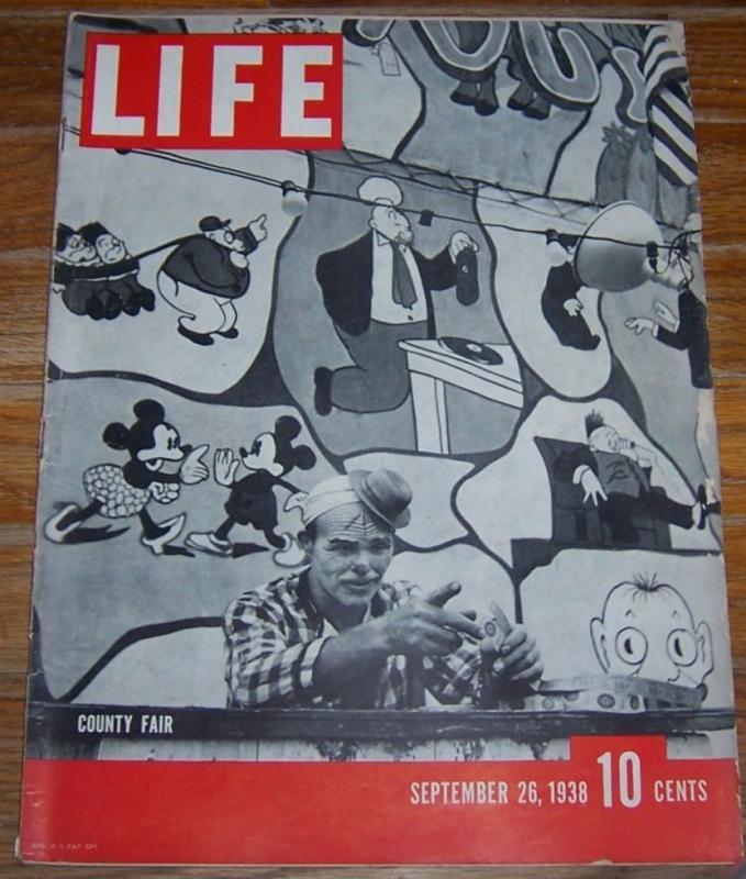 Life Magazine September 26, 1938 Country Fair on the Cover/Clark Gable/Polo