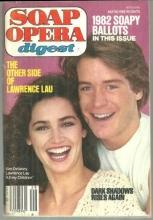 Soap Opera Digest July 20, 1982 Jenny and Greg All My Children on the Cover
