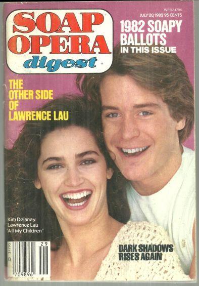 Soap Opera Digest July 20, 1982 Jenny and Greg All My Children on the Cover