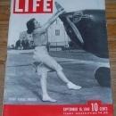 Life Magazine September 16, 1940 Flight Across America on cover/Paris/The Heart