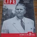 Life Magazine September 13, 1948 First Pictures of Marshal Tito on cover/Rivera