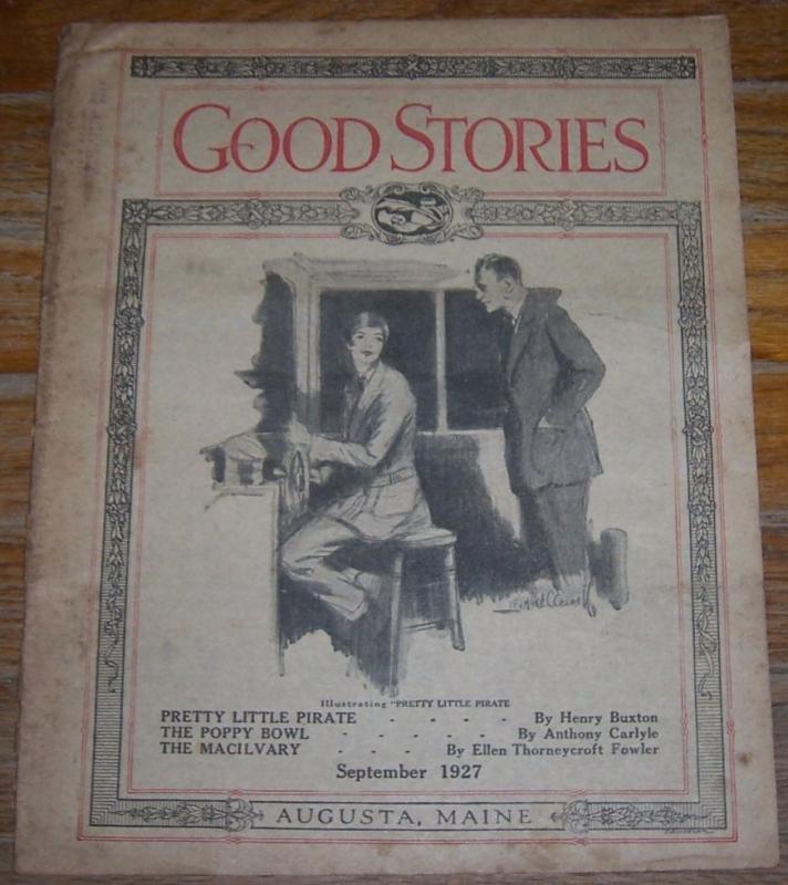 Good Stories Magazine September 1927 Vintage Fiction, Poetry, Recipes, Household