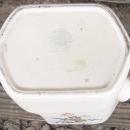 Vintage Universal Cambridge China Water Pitcher with Flower Decal