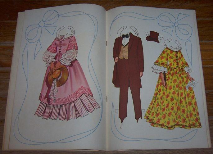 Little Women A Paper Doll Book by Artcraft Uncut Paper Doll Book
