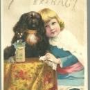 Victorian Trade for Pond's Extract With Girl and Dog