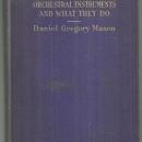 Orchestral Instruments and What They Do a Primer for Concert-Goers 1909 Illus