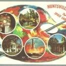 Vintage Unused Postcard of Huntsville Alabama The Space Capital of the Universe