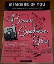 Memories of You Featured The Benny Goodman Story Steven Allen and Donna Reed