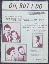 Oh, But I Do Starring Dennis Morgan and Jack Carson 1936 Movie Sheet Music