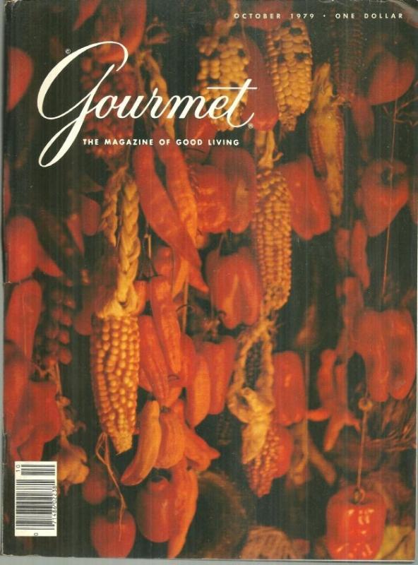 Gourmet Magazine October 1979 Lima/Eggs/Seattle/Skate/Omelets/Cauliflower/Duck