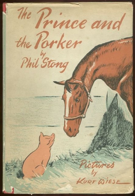 Prince and the Porker by Phil Strong 1st ed with DJ