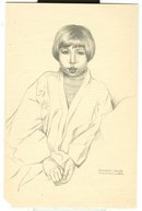 Eduardo Malta 1937 Exposition de Paris Eugenia Postcard