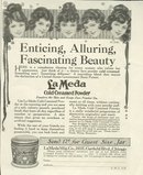 LaMeda Cold Creamed Powder 1921 Magazine Advertisement