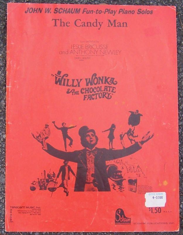 Candy Man From Willy Wonka and the Chocolate Factory Starring Gene Wilder Music