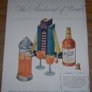 1947 Kentucky Tavern Straight Bourbon Life Magazine Color Advertisement