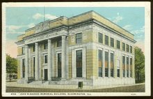 John McBarnes Memorial Building, Bloomington, Illinois